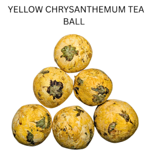 YELLOW CHRYSANTHEMUM TEA BALL