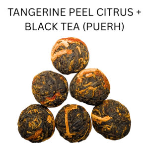 TANGERINE PEEL CITRUS + BLACK TEA (PU-ERH)