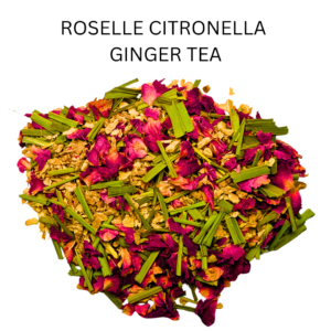 ROSELLE CITRONELLA GINGER TEA